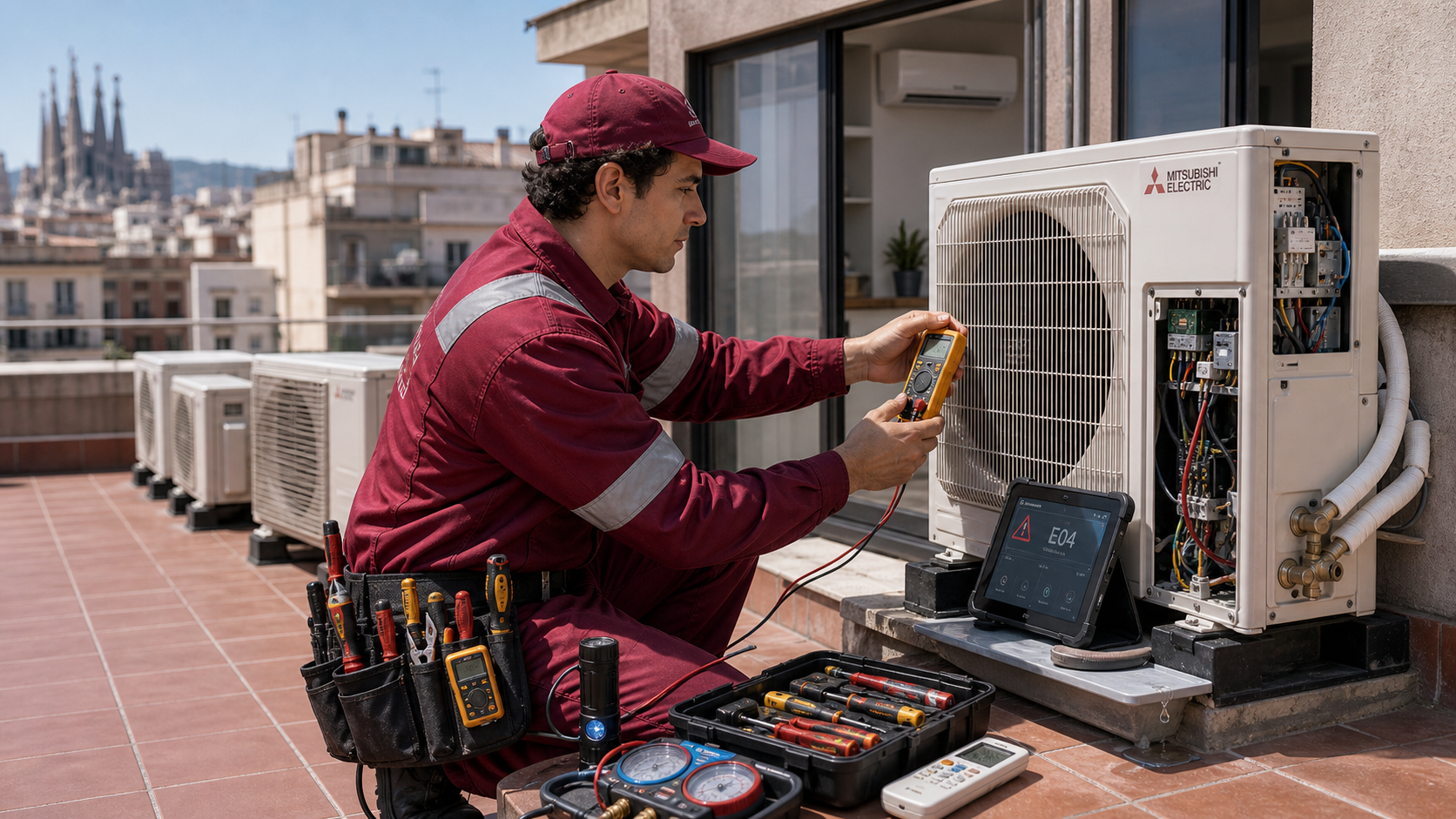 Averías más frecuentes en aire acondicionado Mitsubishi Electric
